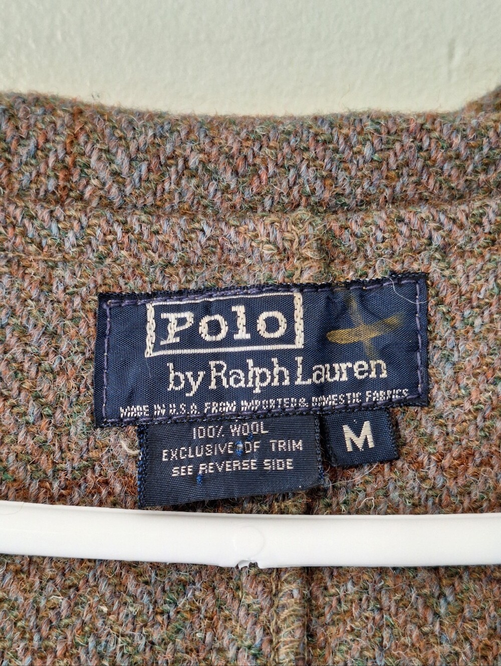 Vintage Polo Ralph Lauren Wool Toggle Duffle Coat - M - Picture 12 of 16